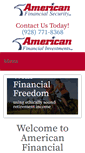 Mobile Screenshot of americanfinancialsecurity.net